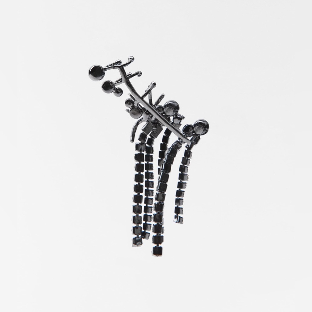 Zara 💎💎💎Rhinestone Ear Cuff - NWT - Picture 9 of 9